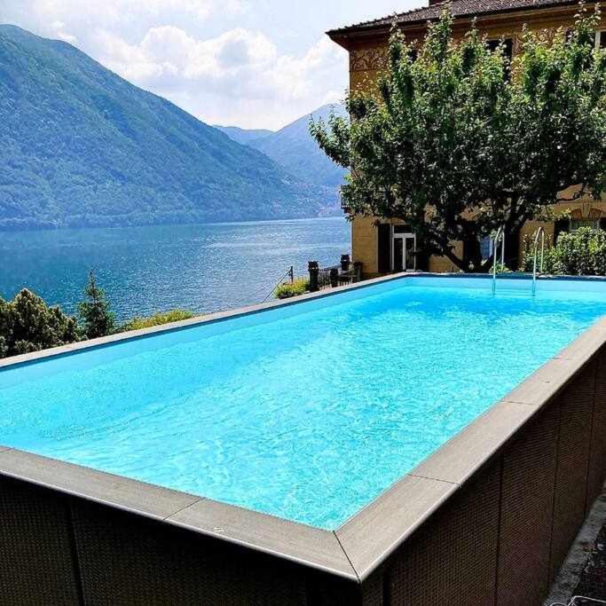 Villa Peroni Lake Como Classic With Swimming Pool Argegno Εξωτερικό φωτογραφία